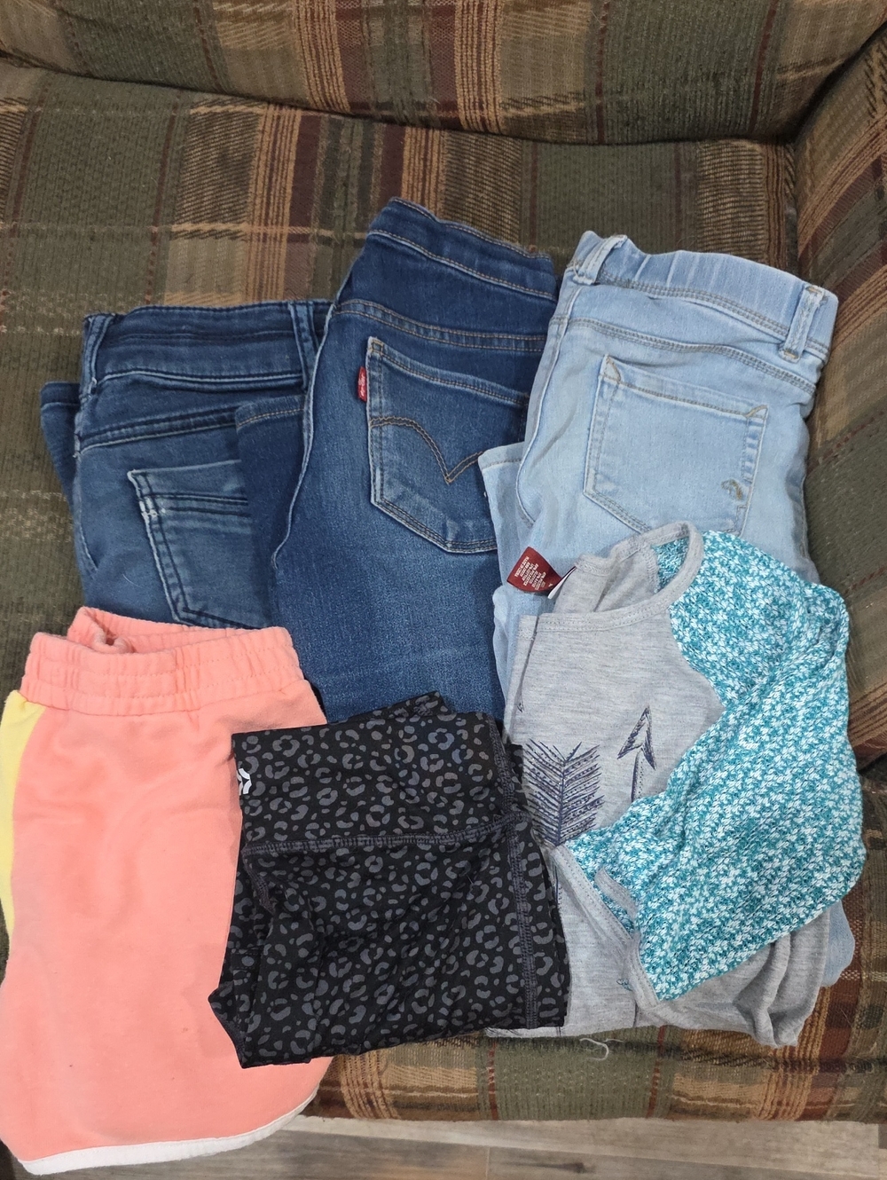 Levi's Women's Dark, Medium and Light Blue Skinny Jeans Trio